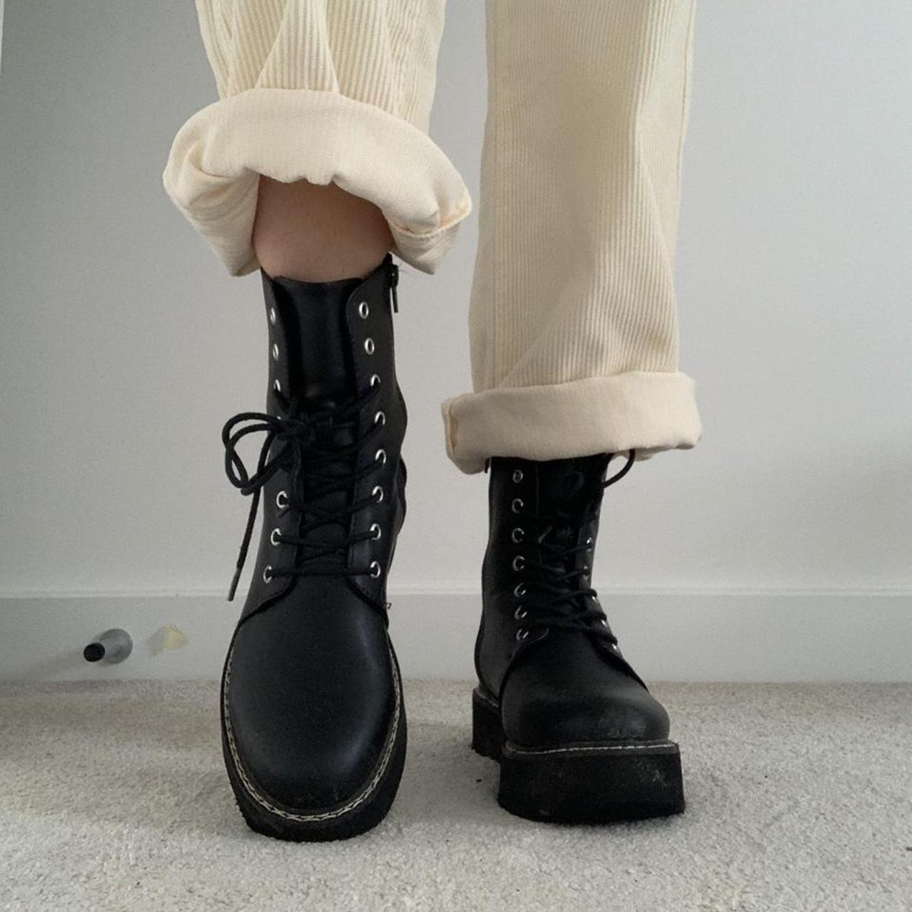 asos platform boots