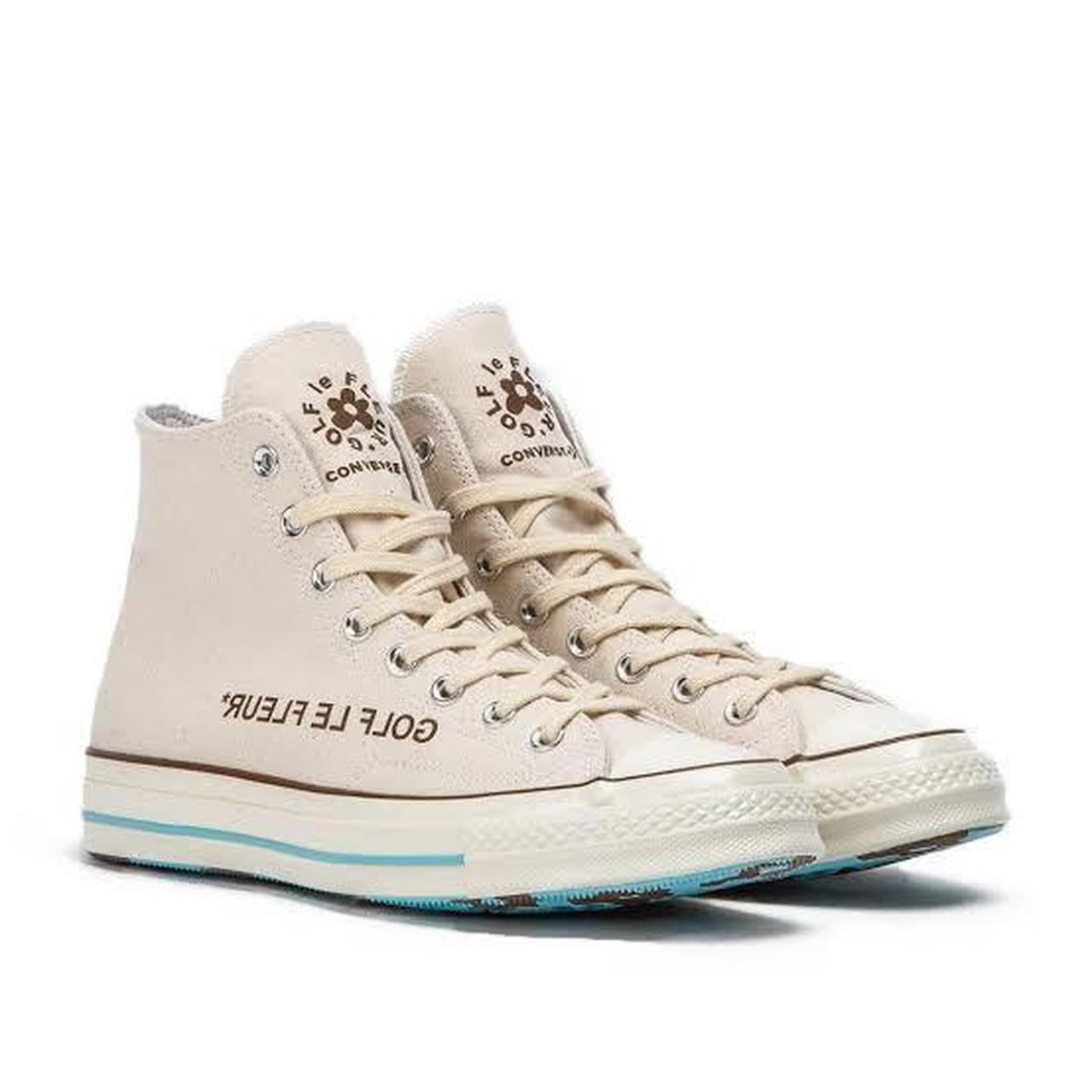 Golf Le Fleur x Chuck 70 Hi Parchment Canvas Size. Depop