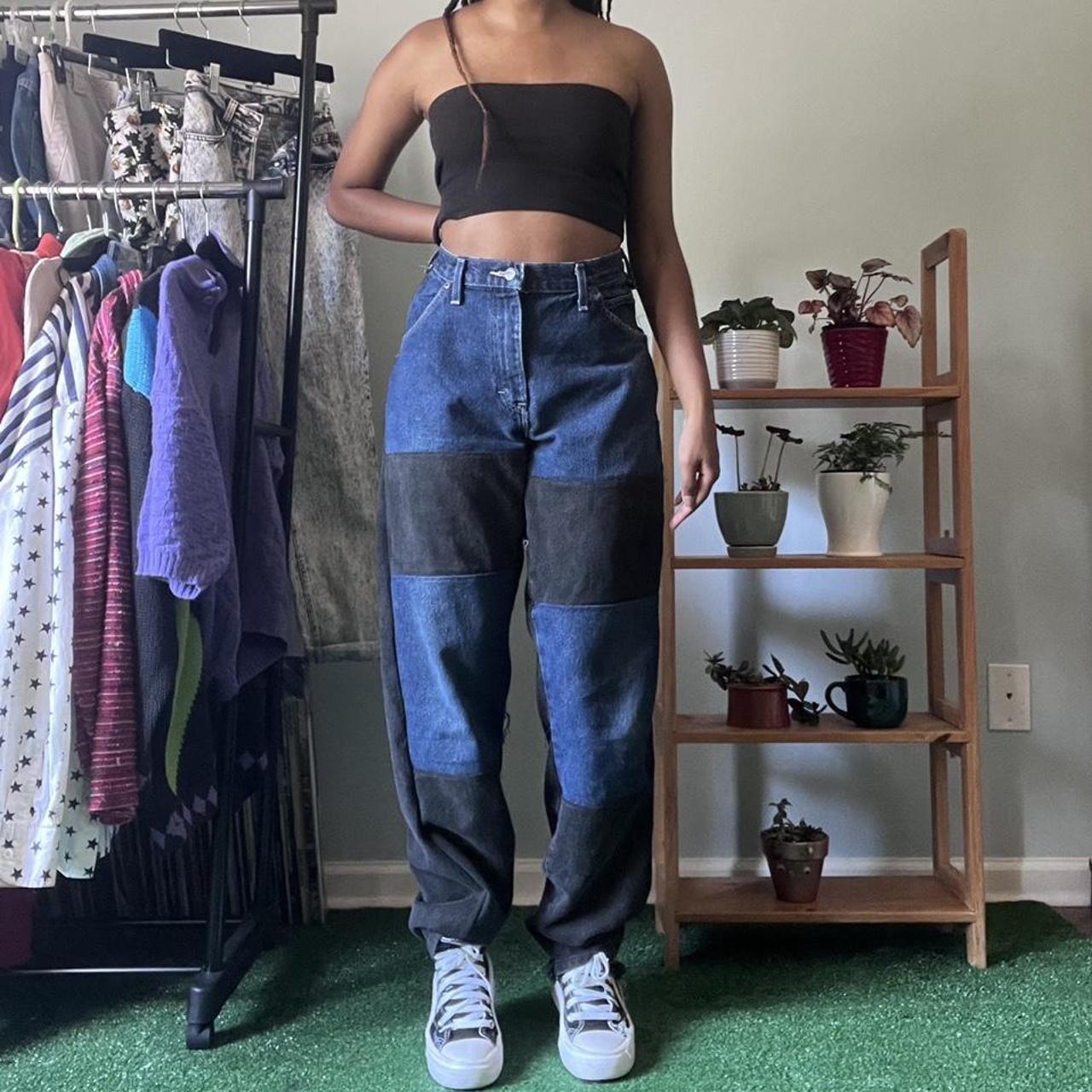 🌿Handmade Patchwork Reworked Dickies🌿 One of a kind… - Depop