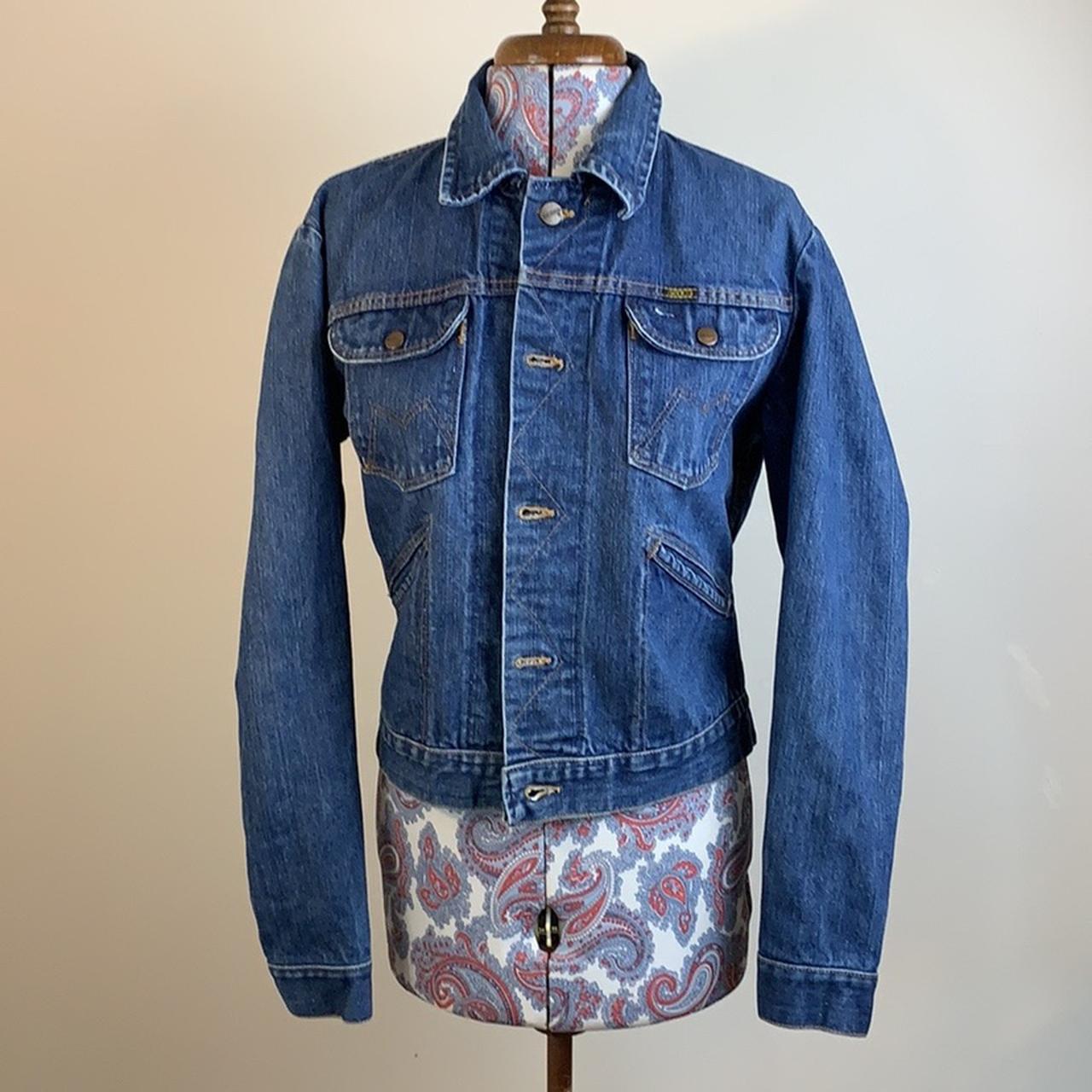 Vintage Blue Bell Maverick Blue Jean Denim... - Depop