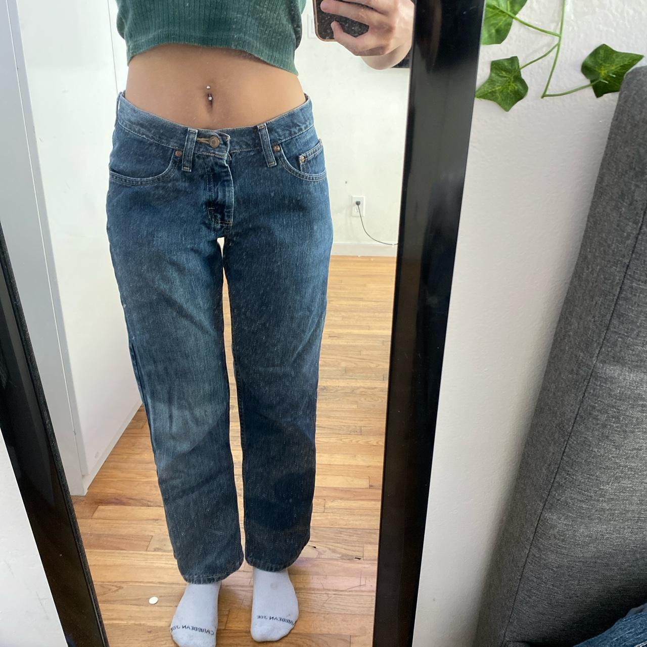 Cutest vintage Lee mid-low rise jeans! Best fits... - Depop