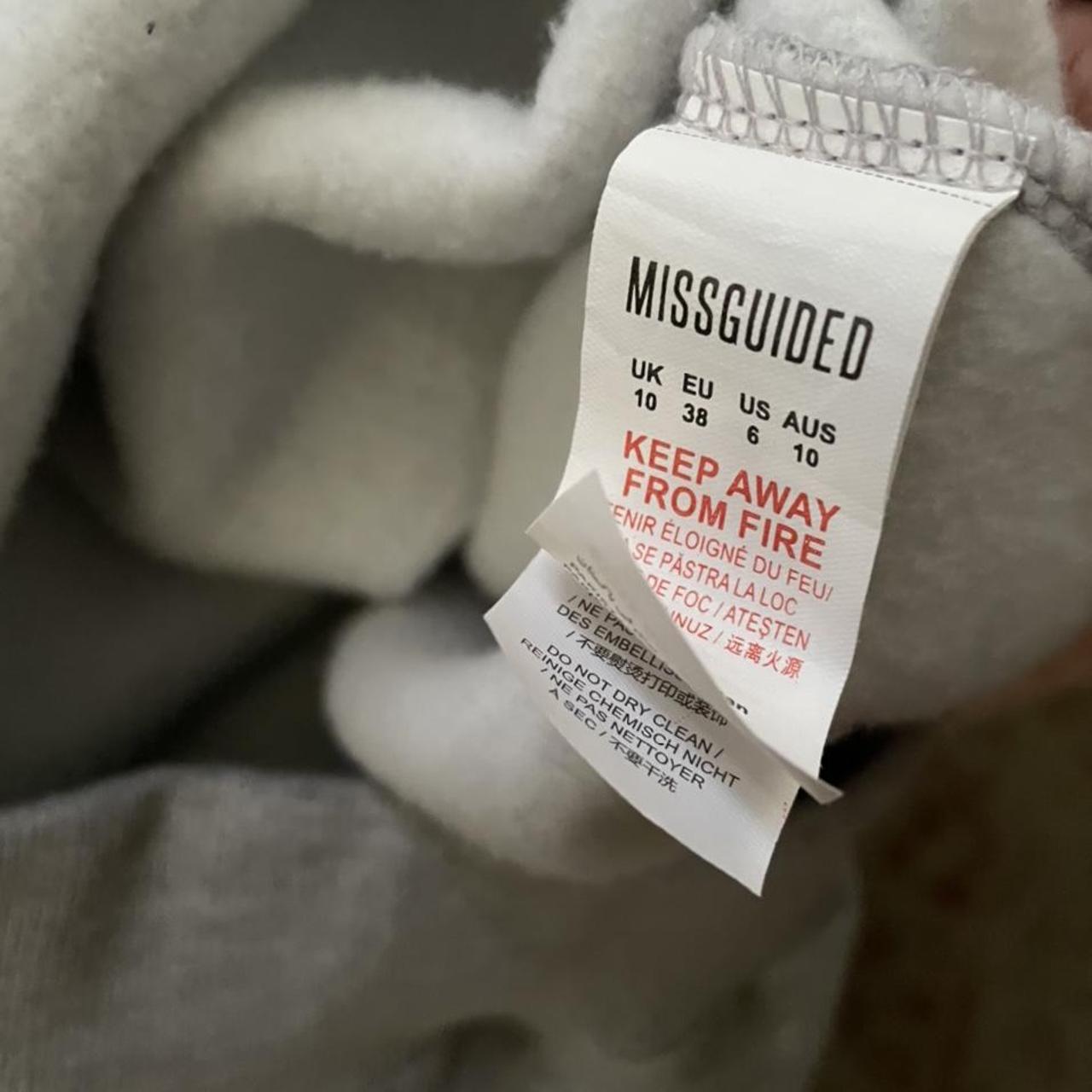 Missguided playboy hoodie grey Clearance