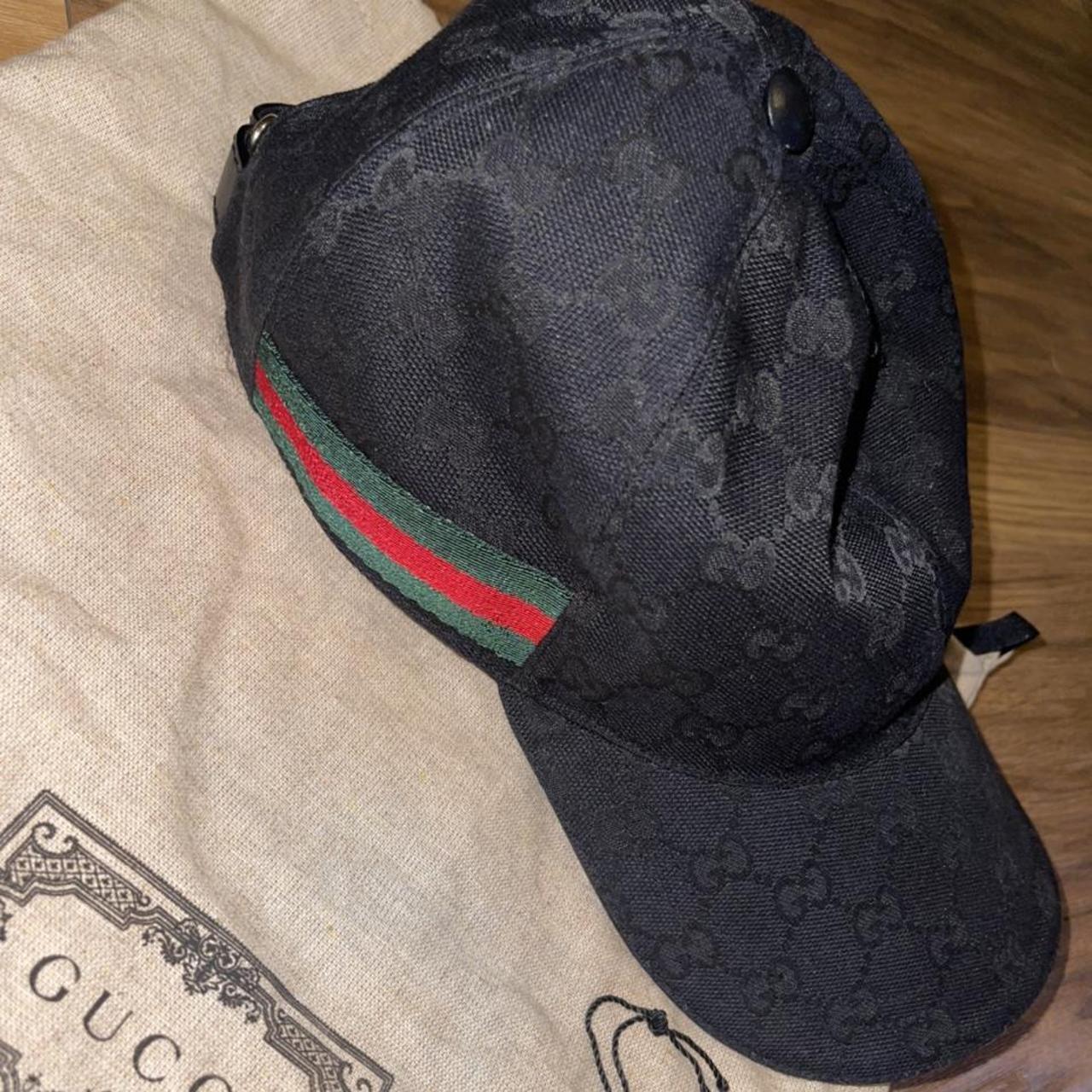 Gucci Original GG Canvas Baseball Cap in Grey for Men