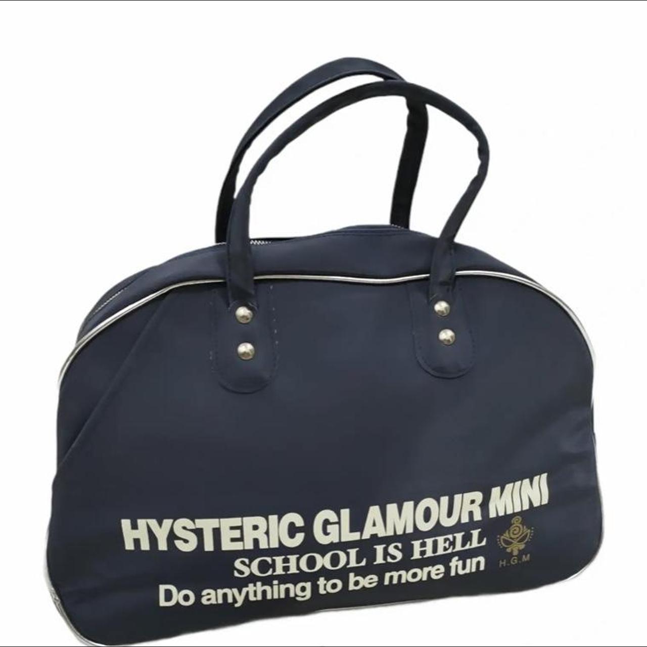 最初期 hysteric glamour type logo skull bag バッグ ショルダー