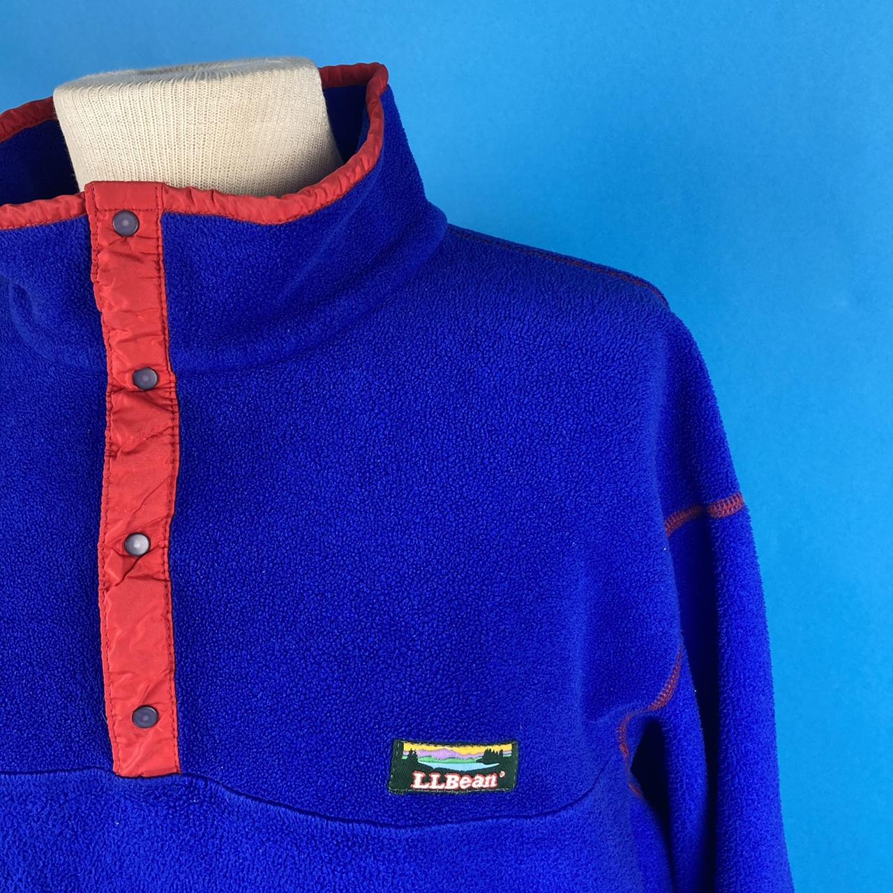 Vintage 70s - 80s LL Bean Royal blue & red jacket...