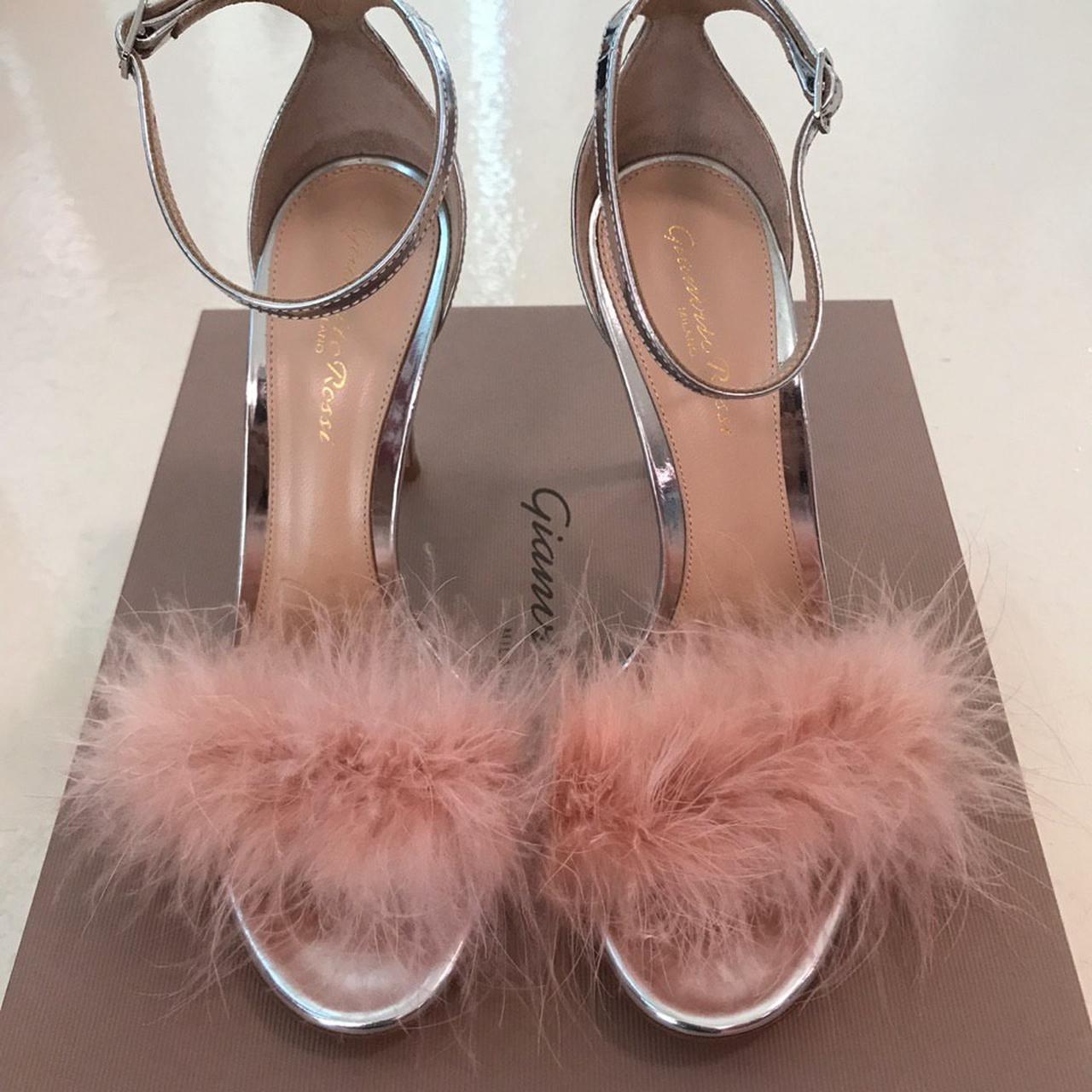 Gianvito rossi best sale feather sandals