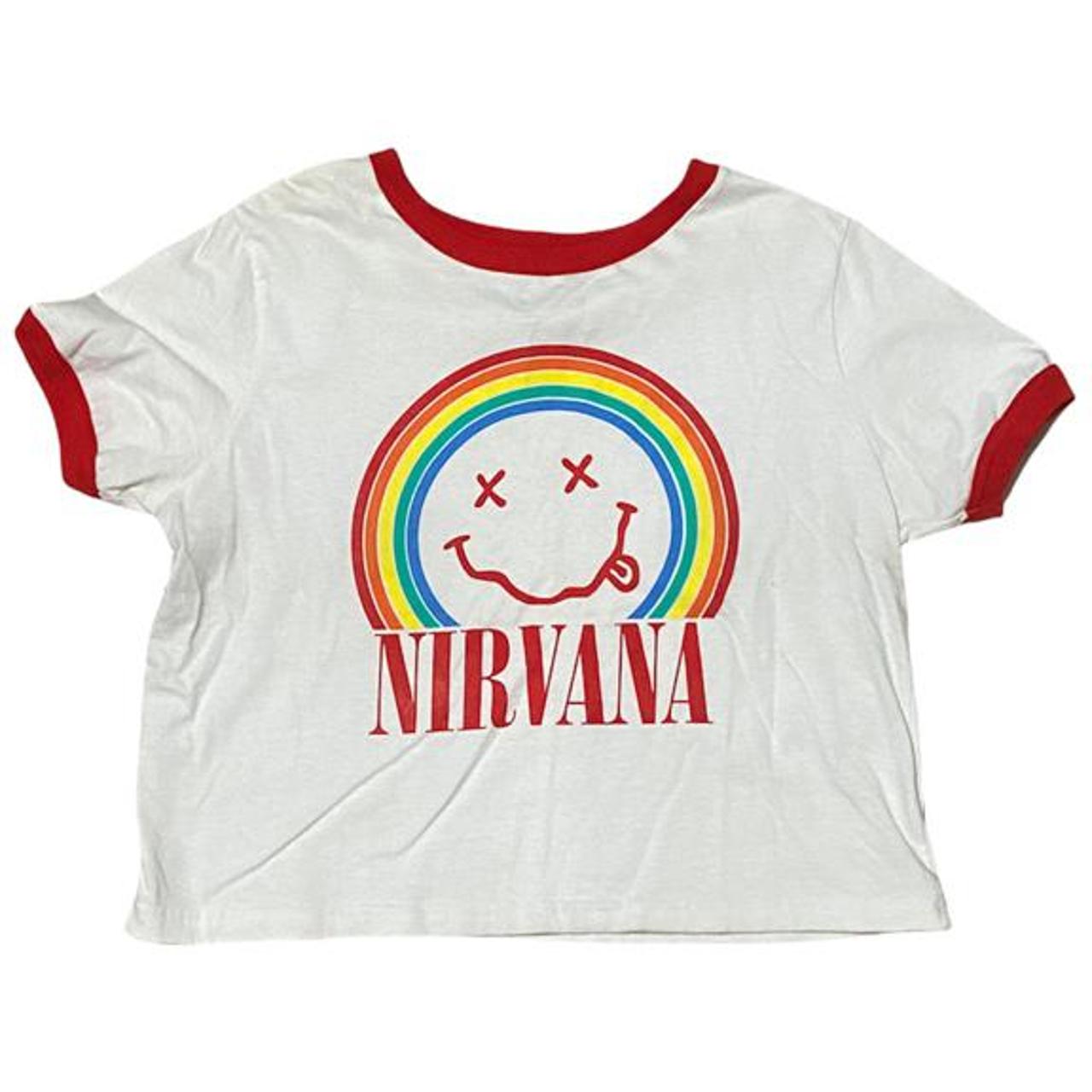 rainbow nirvana shirt