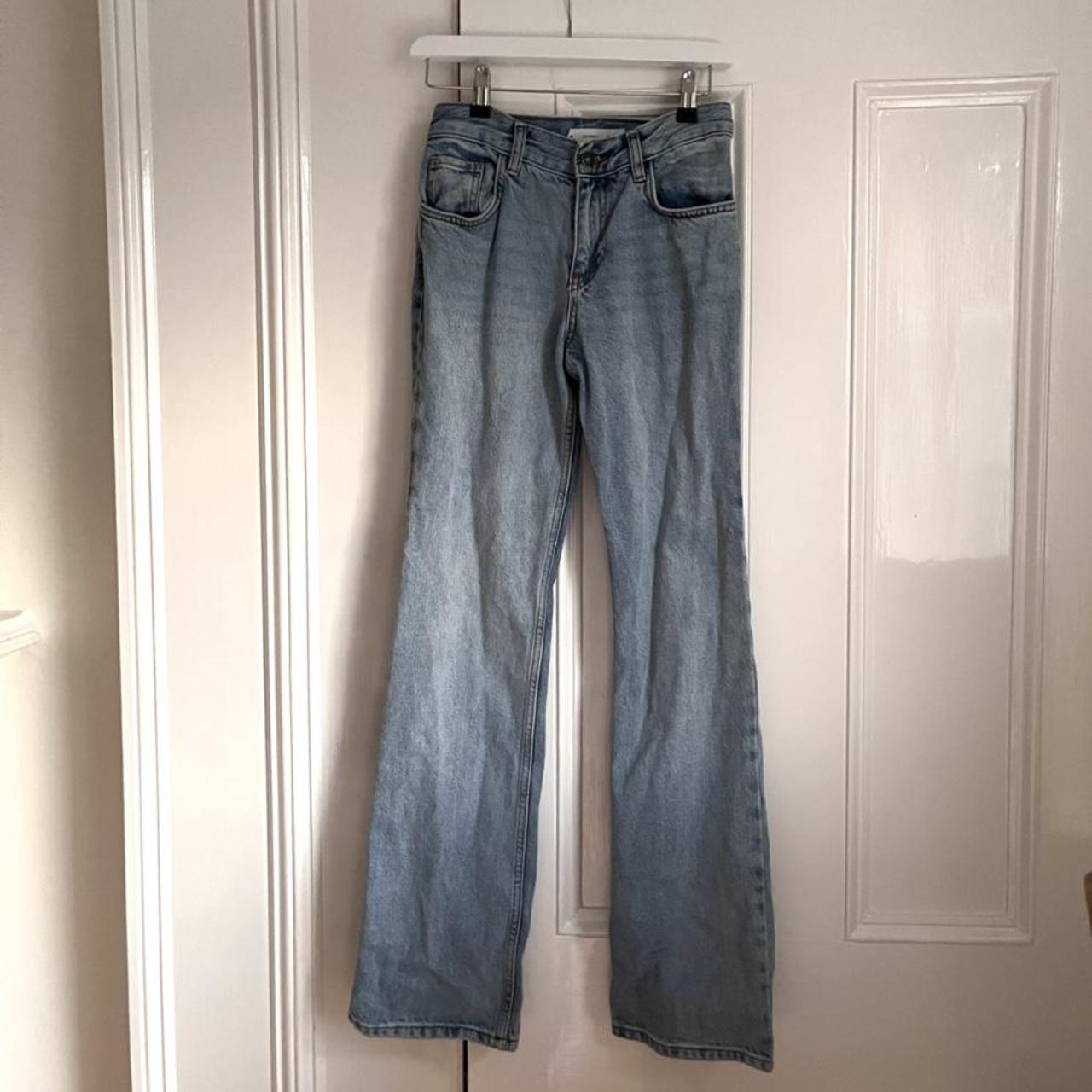 Subdued low waist wide leg jeans - best fit a 4/6 - Depop