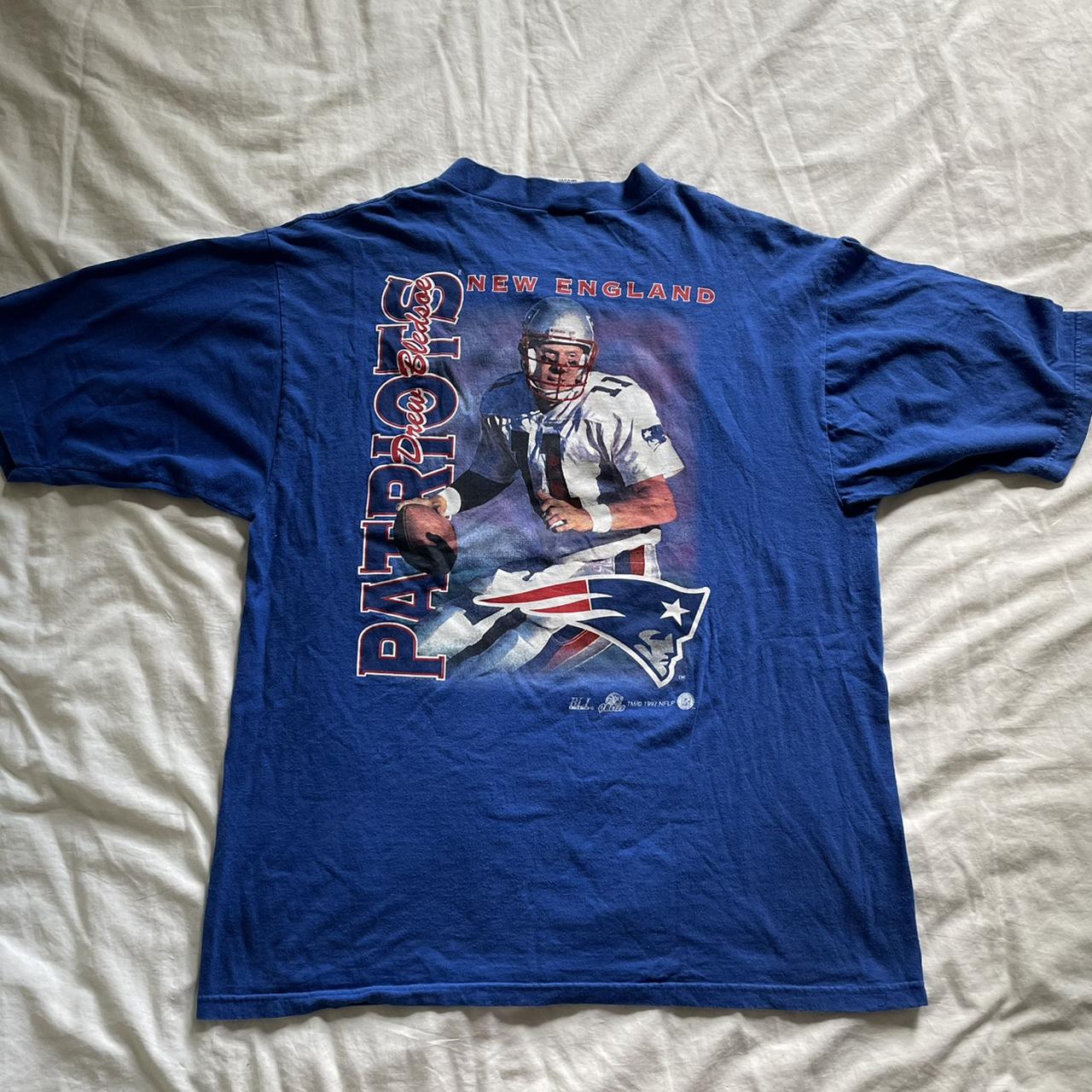 Vintage 90s New England Patriots NFL Football - Depop