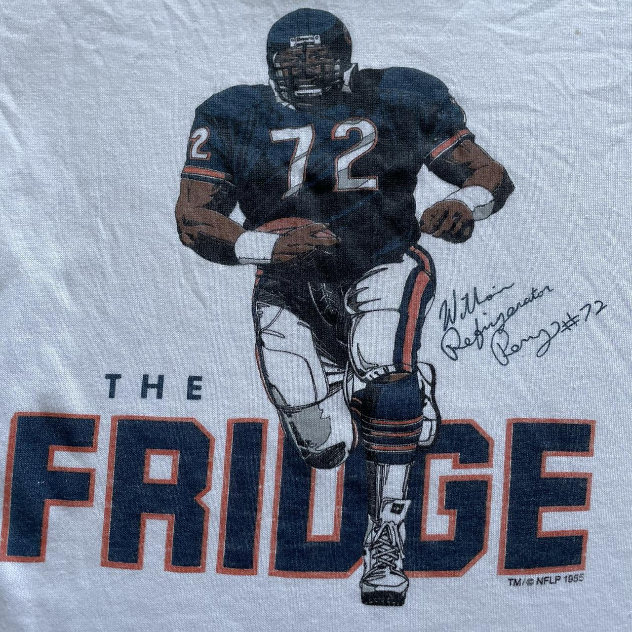 William The Fridge Perry Chicago Bears Vintage Shirt Large