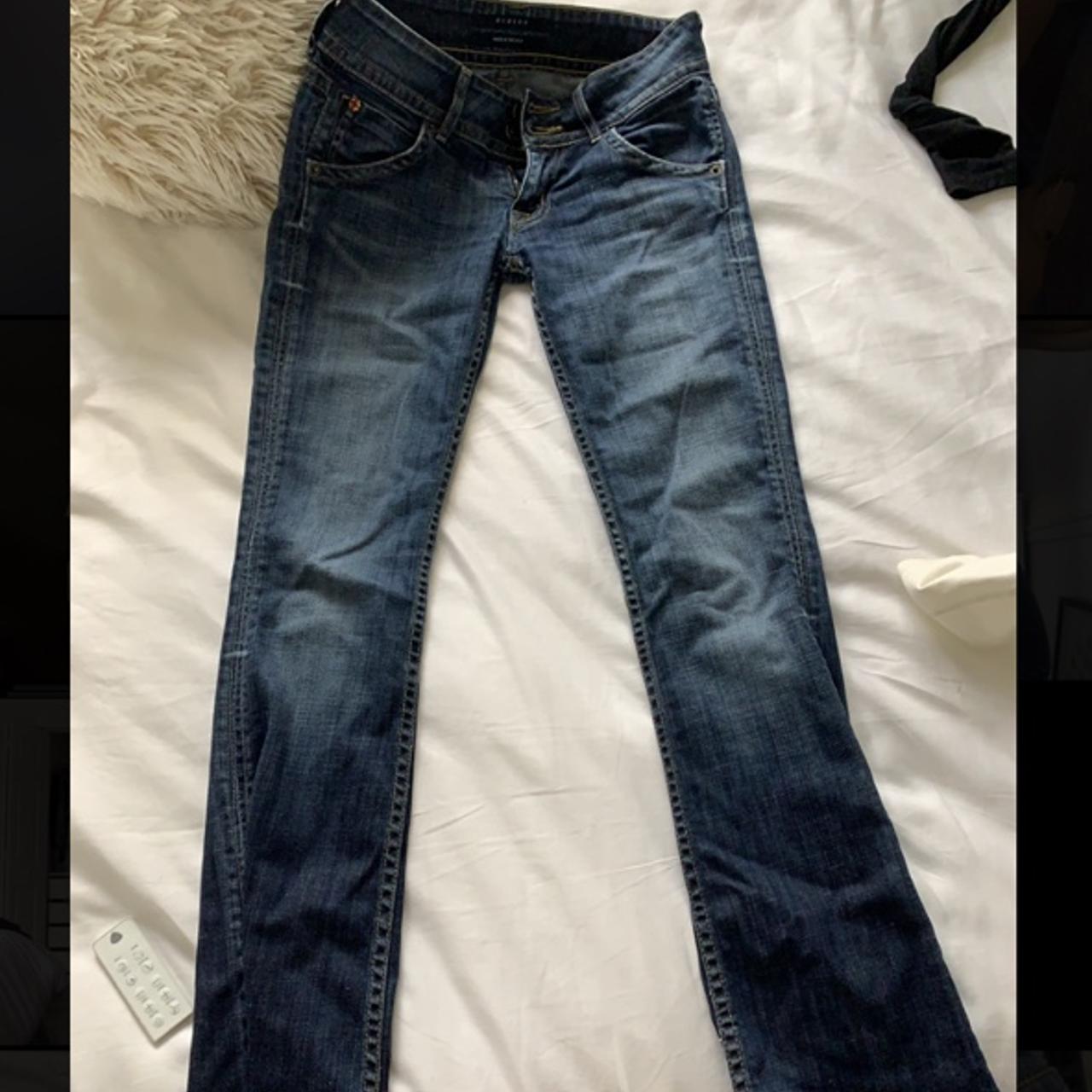 Low Rise Dark Wash Hudson Jeans, To Fulfill All Ur - Depop