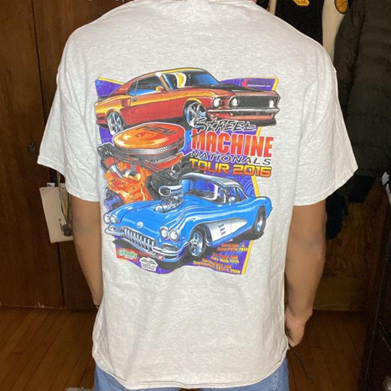 race car vintage t shirt