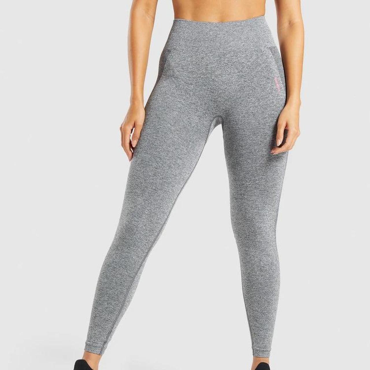 GYMSHARK high waisted flex leggings charcoal