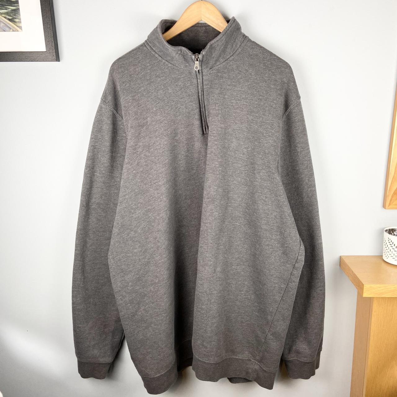 Croft & Barrow Men's Grey Sweatshirt | Depop