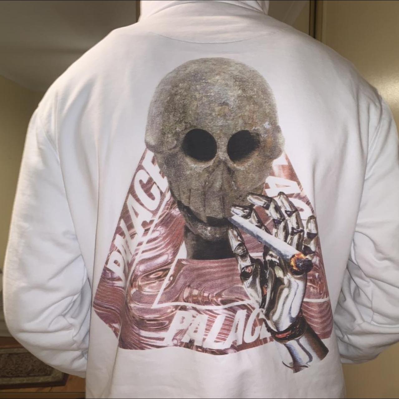 Palace on sale skeledon hoodie