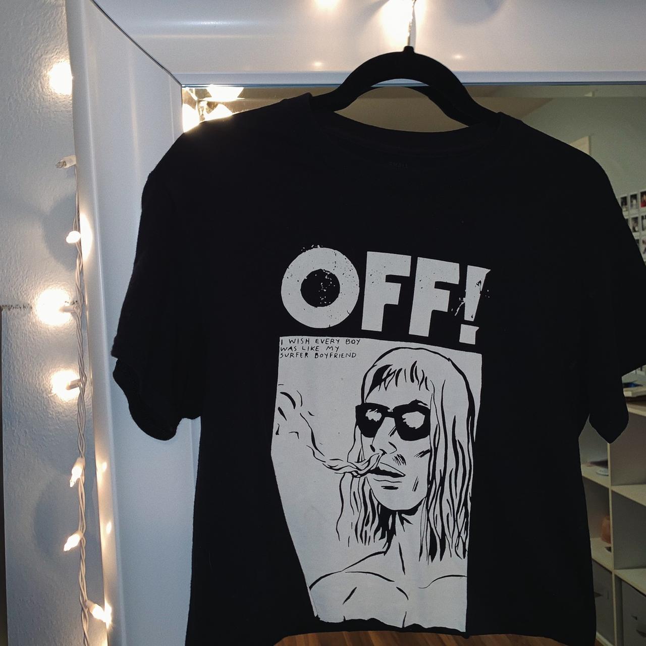 OFF! B&w Shirt - I Wish Every Boy Was Like My Surfer... - Depop