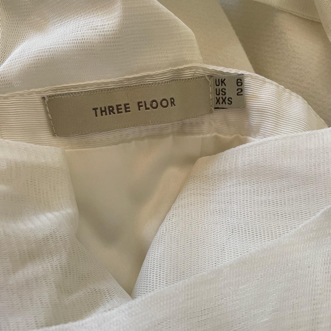 Three Floor Women's White Dress (3)