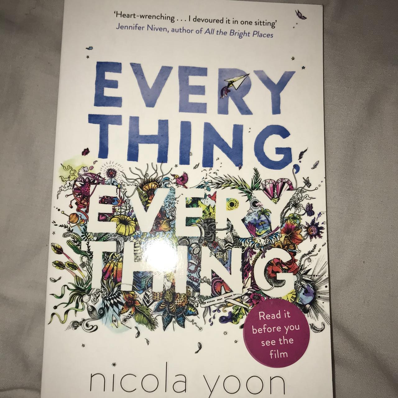 EVERYTHING EVERYTHING By Nicola Yoon🌊🌊 Perfect... - Depop