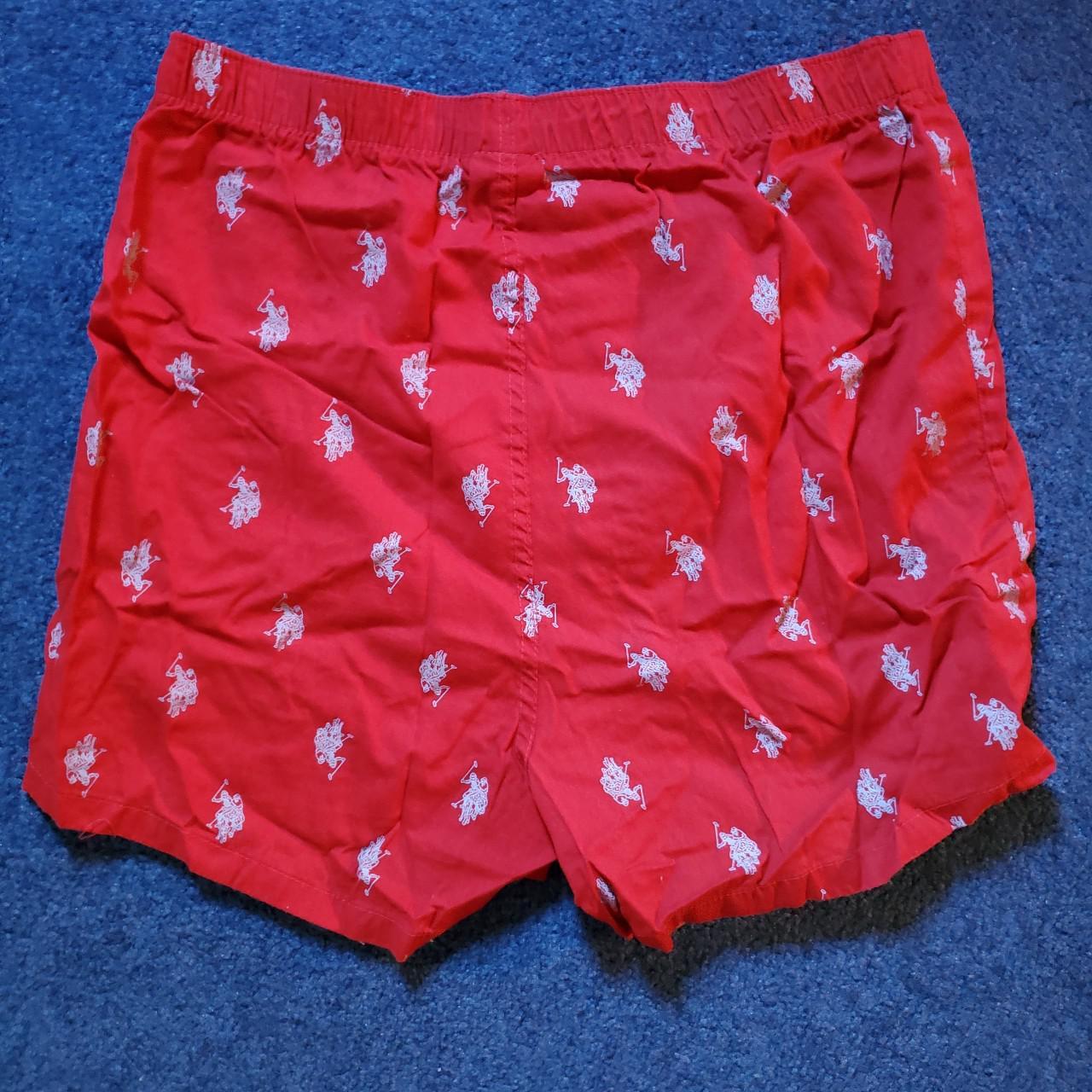 Men's Red Boxers-and-briefs (2)