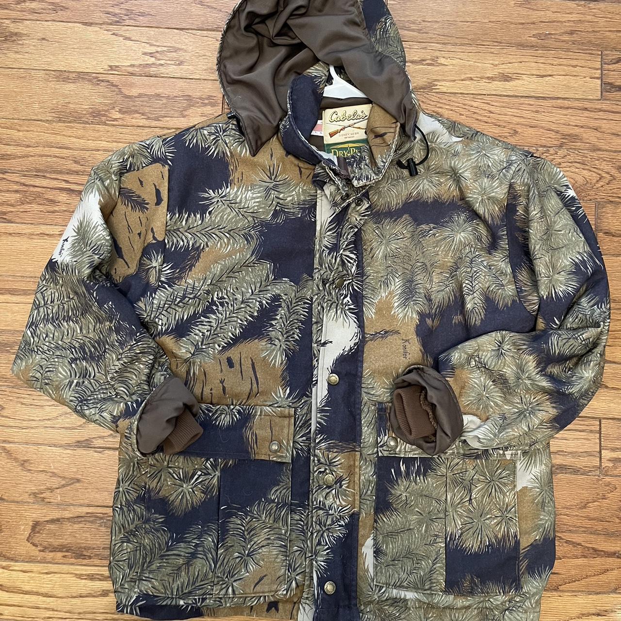 Vintage made in usa cabelas camo jacket size