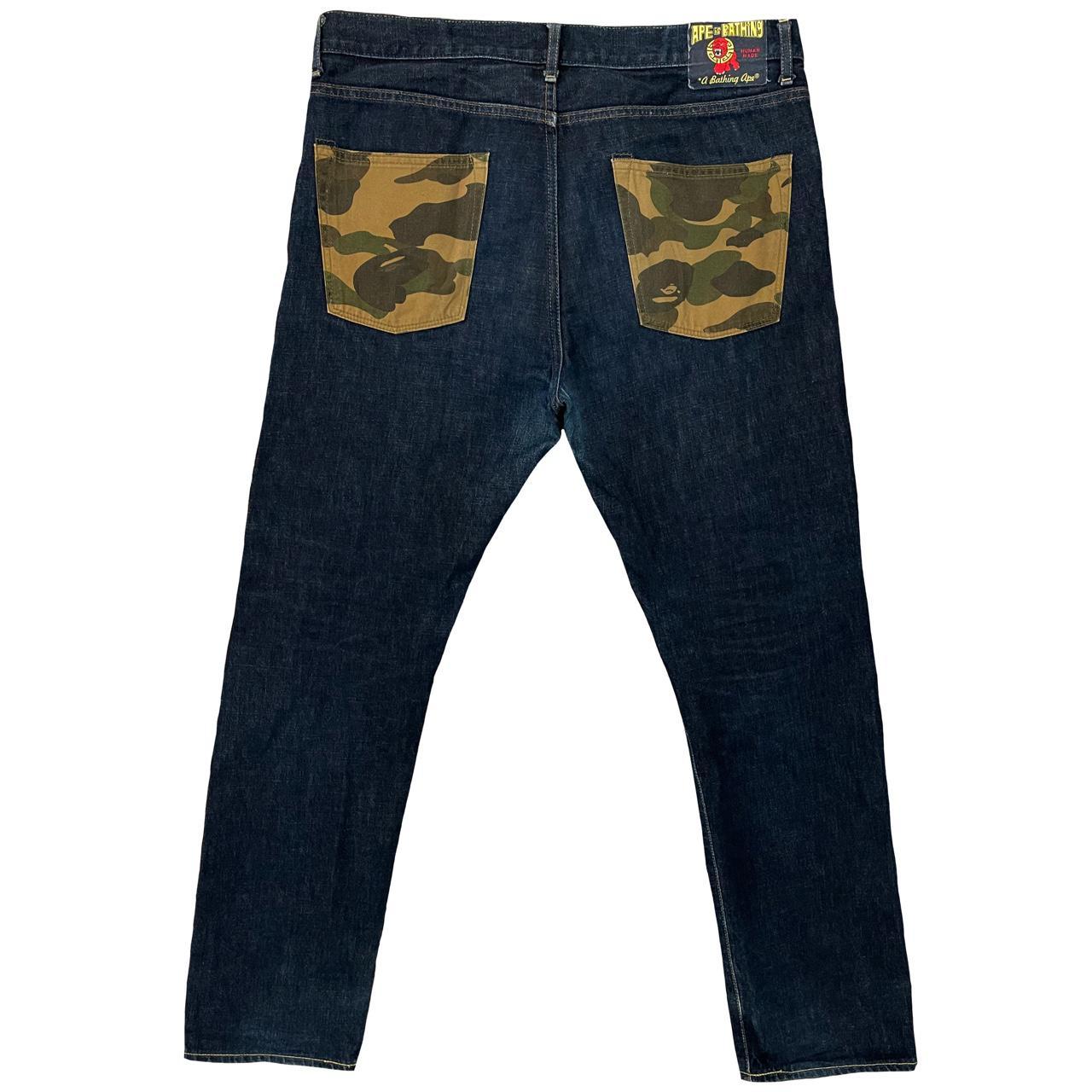 camo pocket jeans