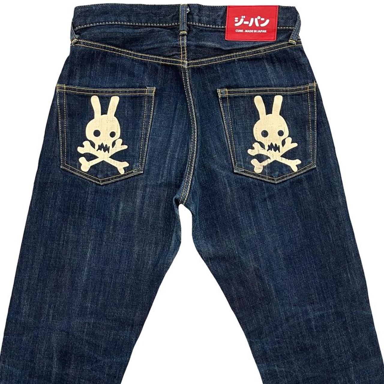 Cune Bunny Jeans Made in Japan. High quality thick... - Depop