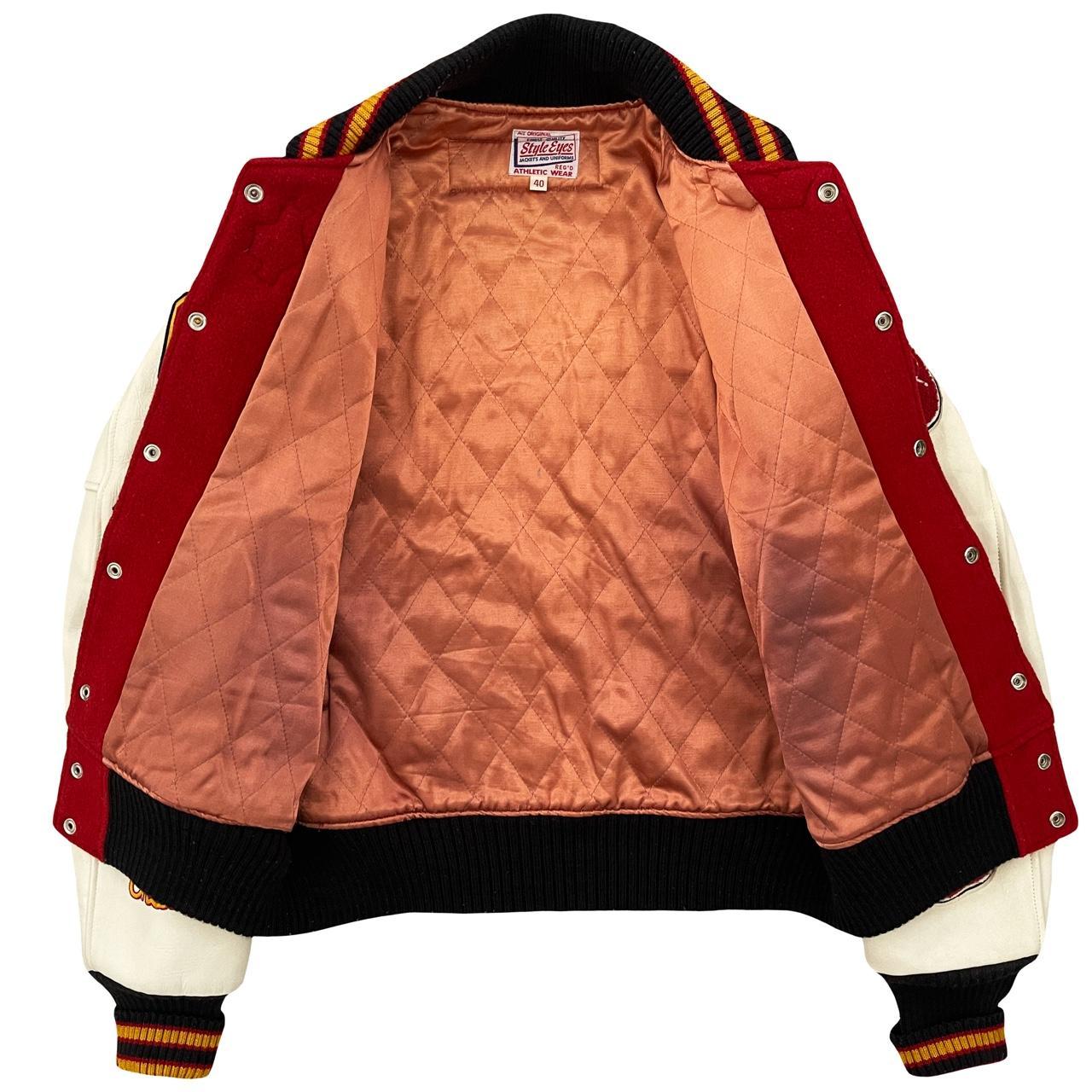 Men's Red and White Jacket (3)