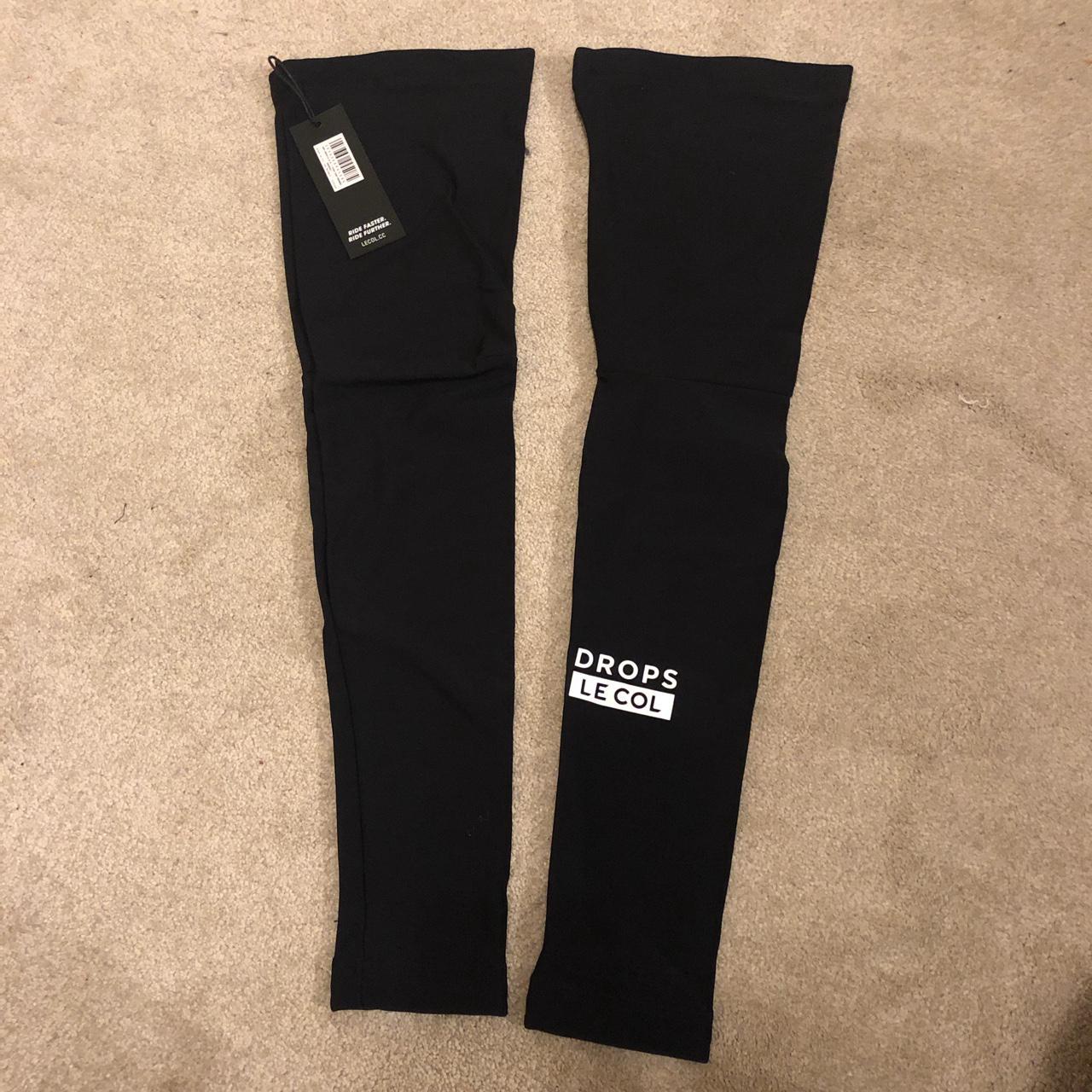 Drops Le col leg warmers Size s Black Depop