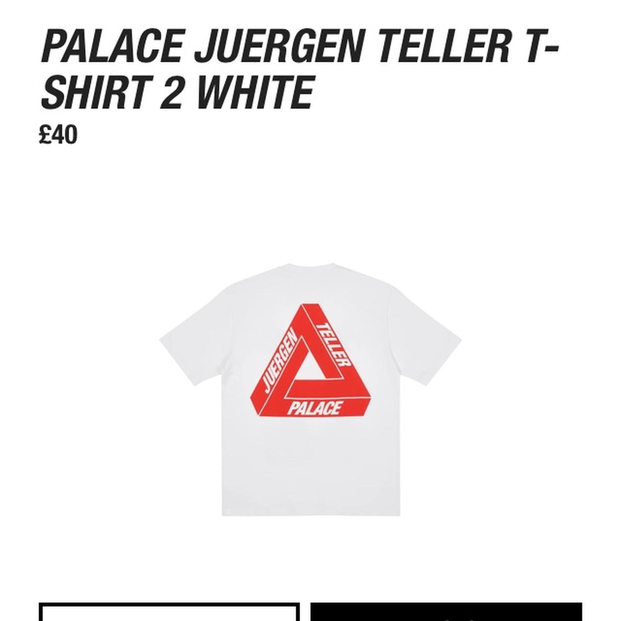 Palace Juergen Teller T-Shirt 2; BNIB; size L; in...