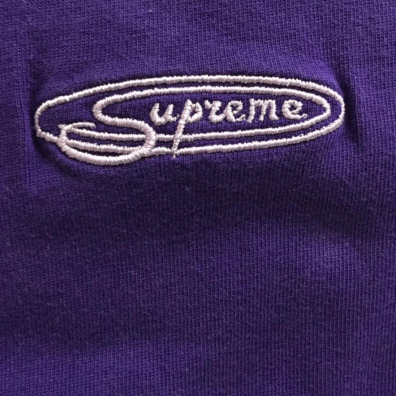 Supreme Men's Purple T-shirt | Depop
