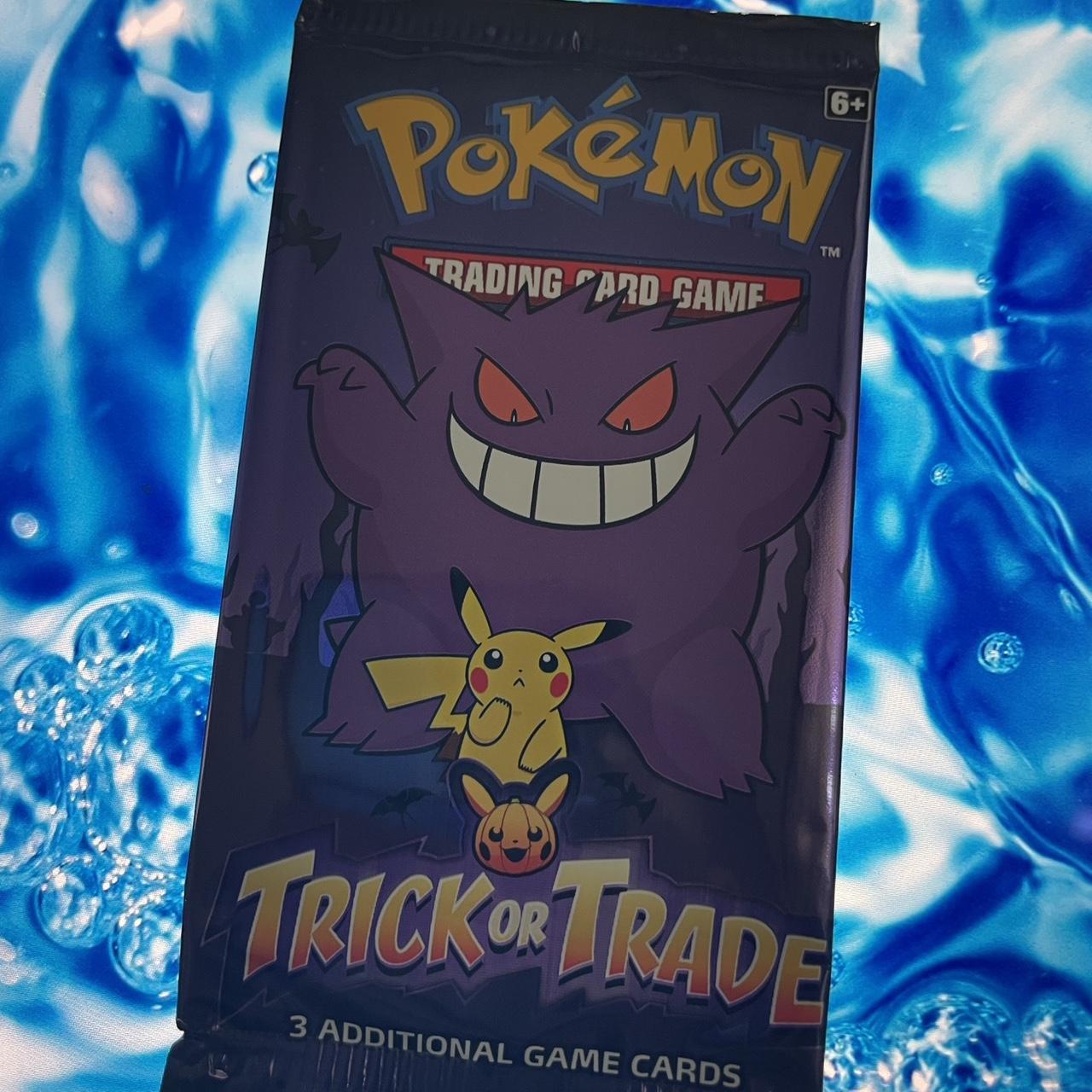 Pokémon Trick or Trade Pack of 3 Cards total Each... Depop