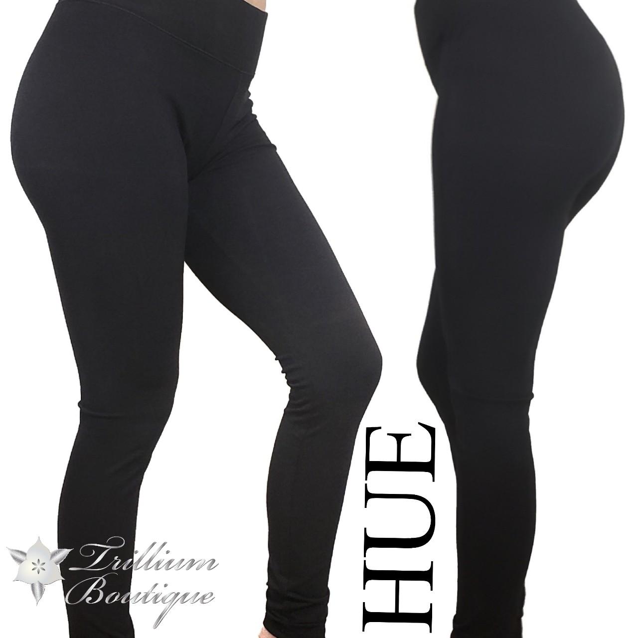 Hue Perfect Fit Cotton Mid-Rise Leggings 2 Pack 🛍 - Depop