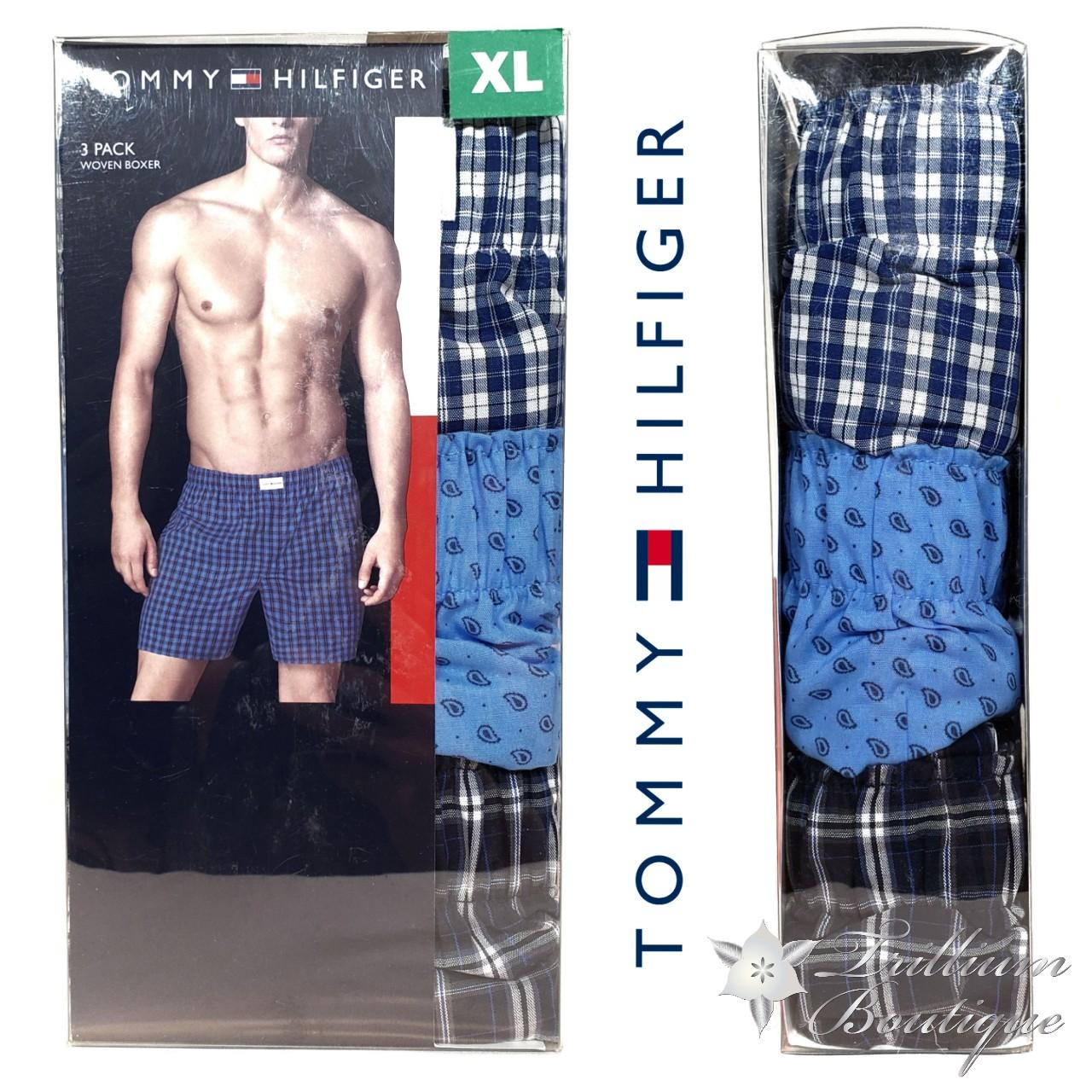 Tommy Hilfiger Mens Woven Boxers (3 Pack) • New in Depop