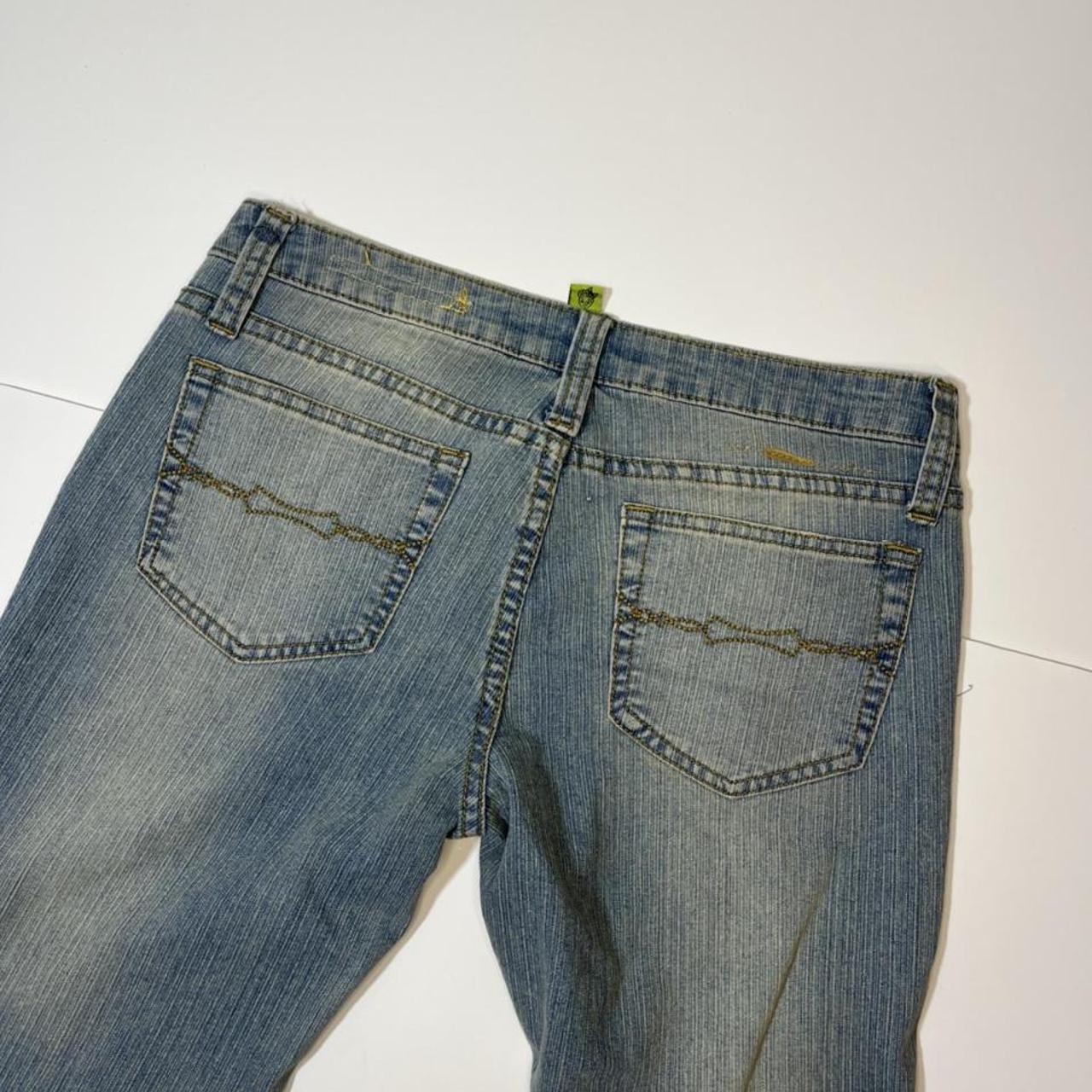 iconic 2000s dollhouse flare jeans🍸 in luv w the... Depop