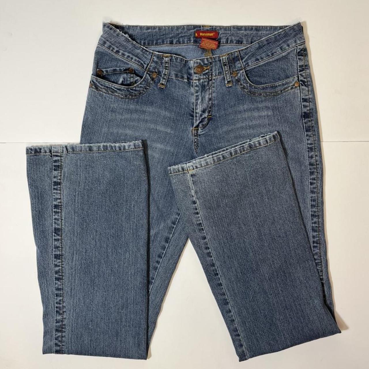 iconic 2000s heart angel wing flare jeans💋 omggg im... Depop