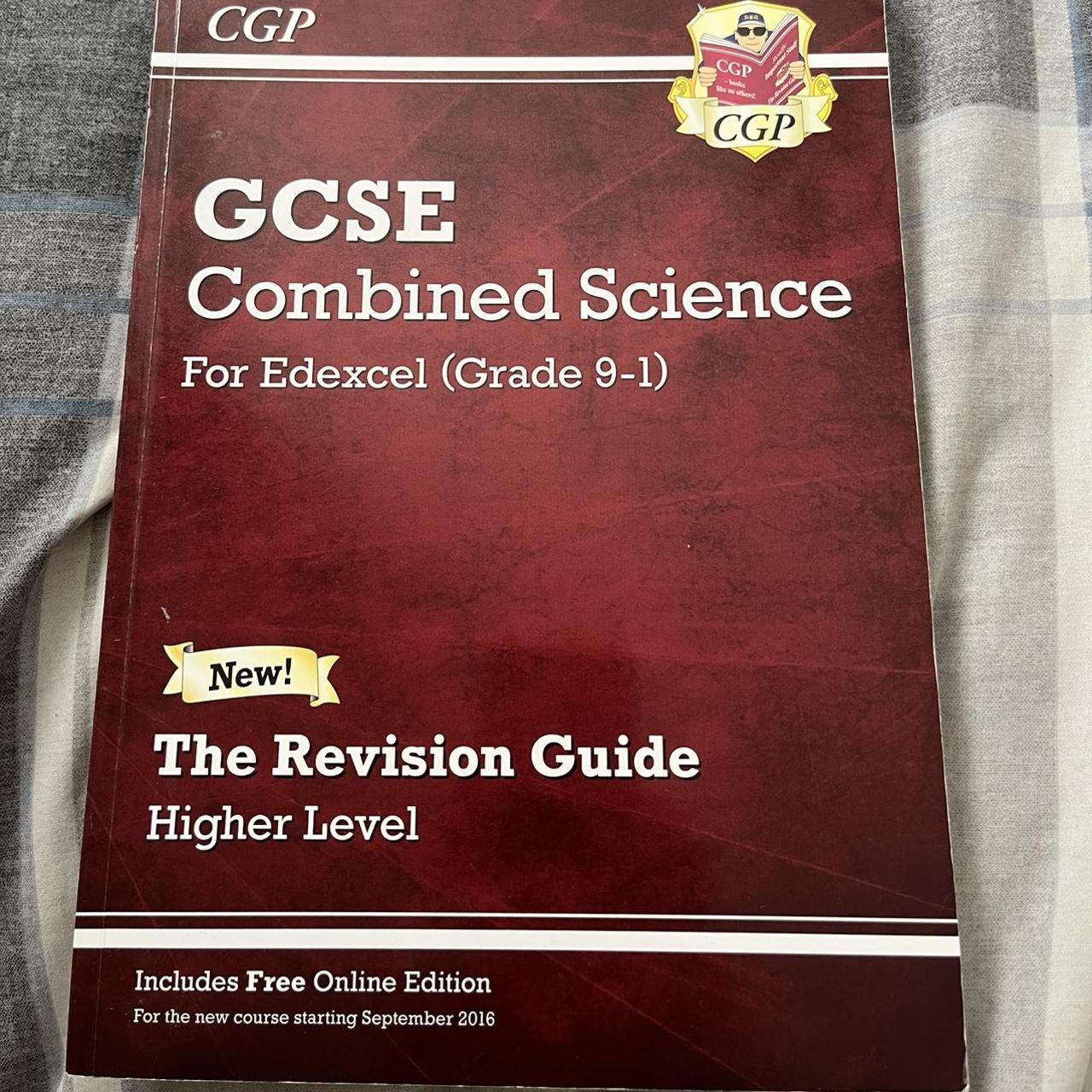 CGP GCSE Combined science Edexcel Higher level... - Depop