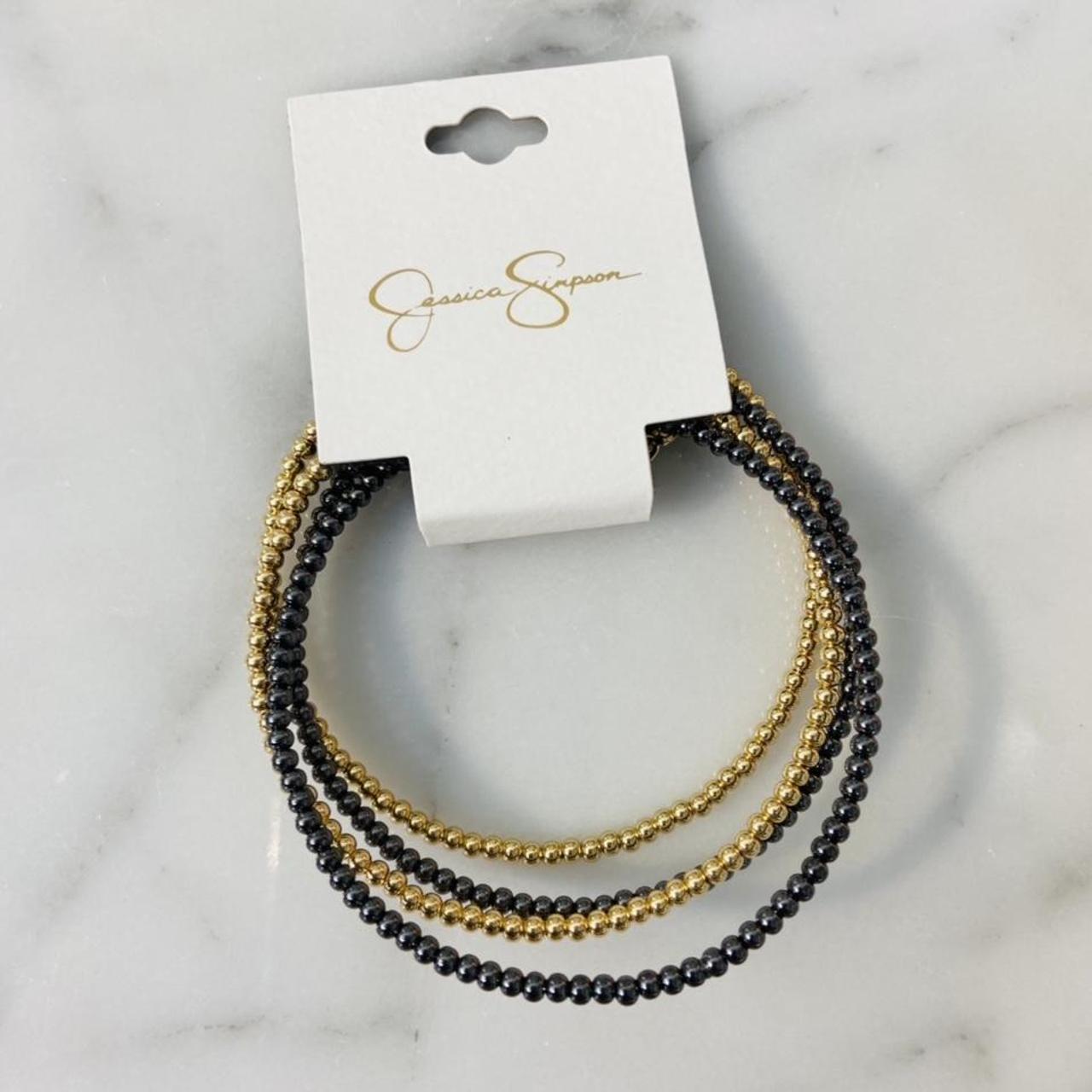 Jessica Simpson Women's Gold and Grey Jewellery (2)