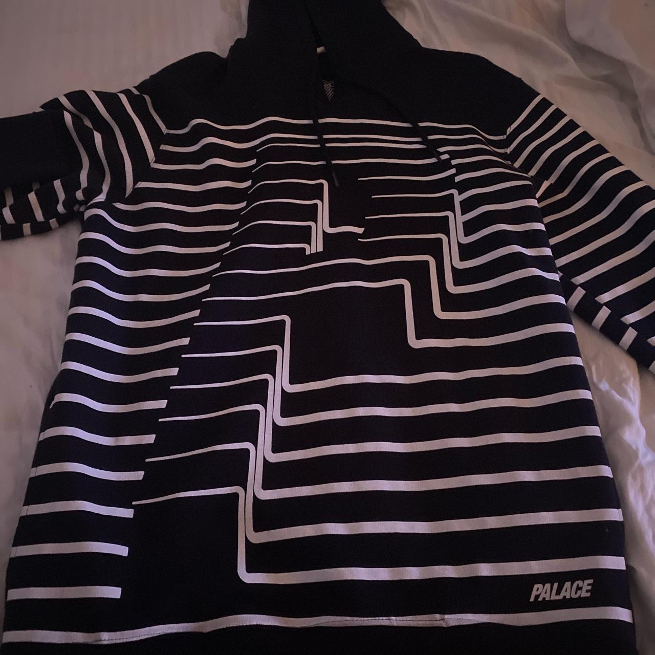 Palace on sale striped hoodie