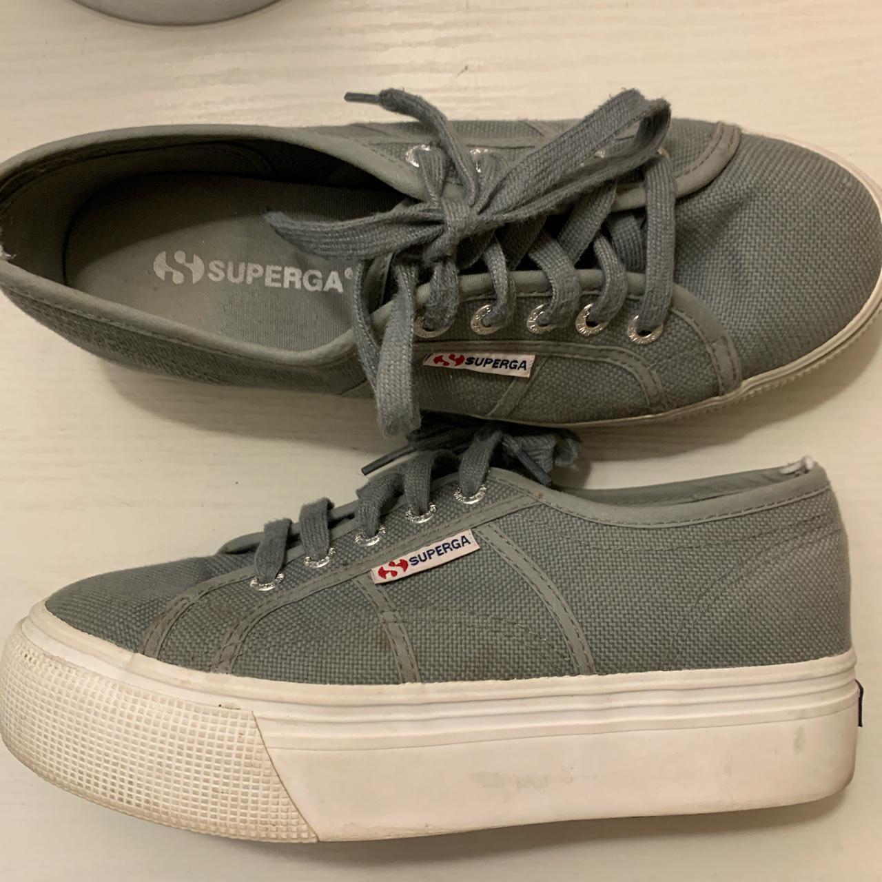 superga platform grey