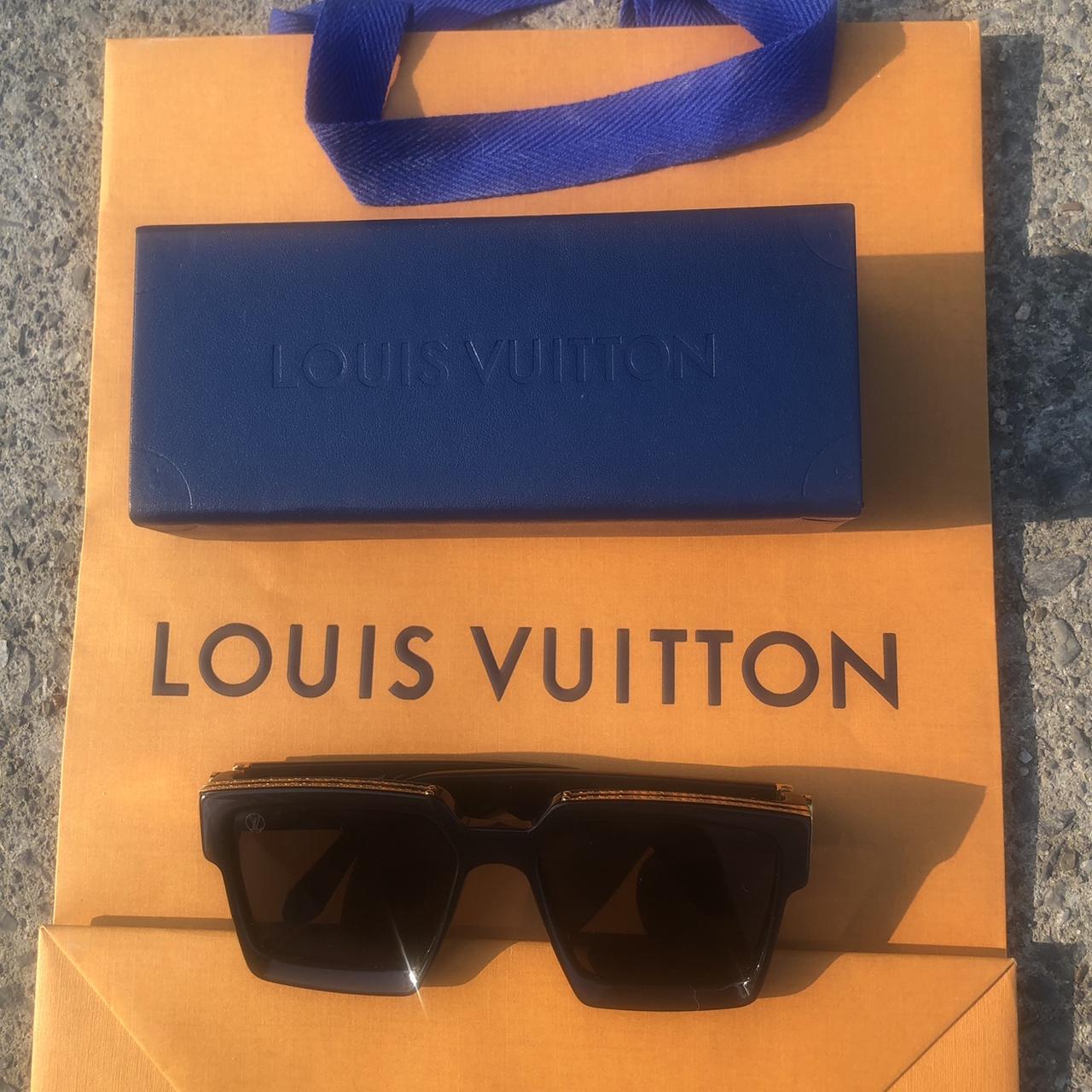 Rare) Louis Vuitton Chrome Millionaires Got these - Depop