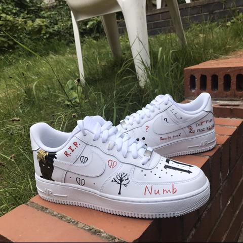 Custom on sale xxxtentacion shoes