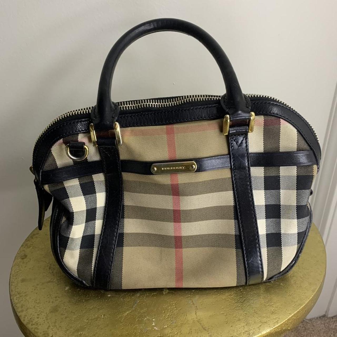 Burberry Housecheck Small Bridle Bowler