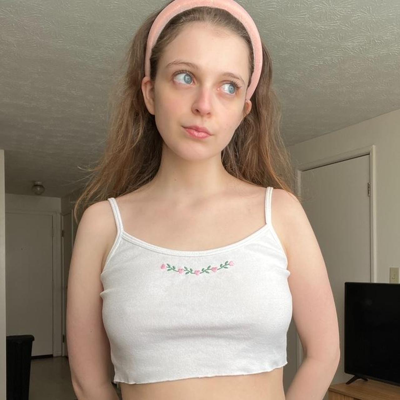 Brandy Melville hearts Skylar tank FREE SHIPPING... Depop