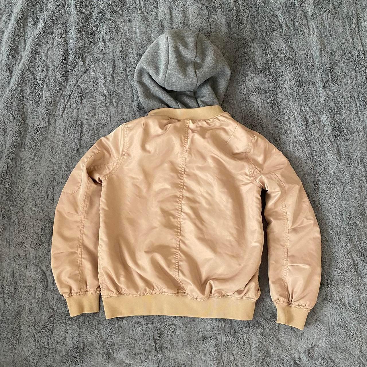 Beige Bomber Jacket FREE SHIPPING 📦 This is... - Depop