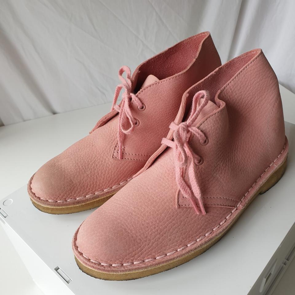 Clarks desert boots mens 2024 pink