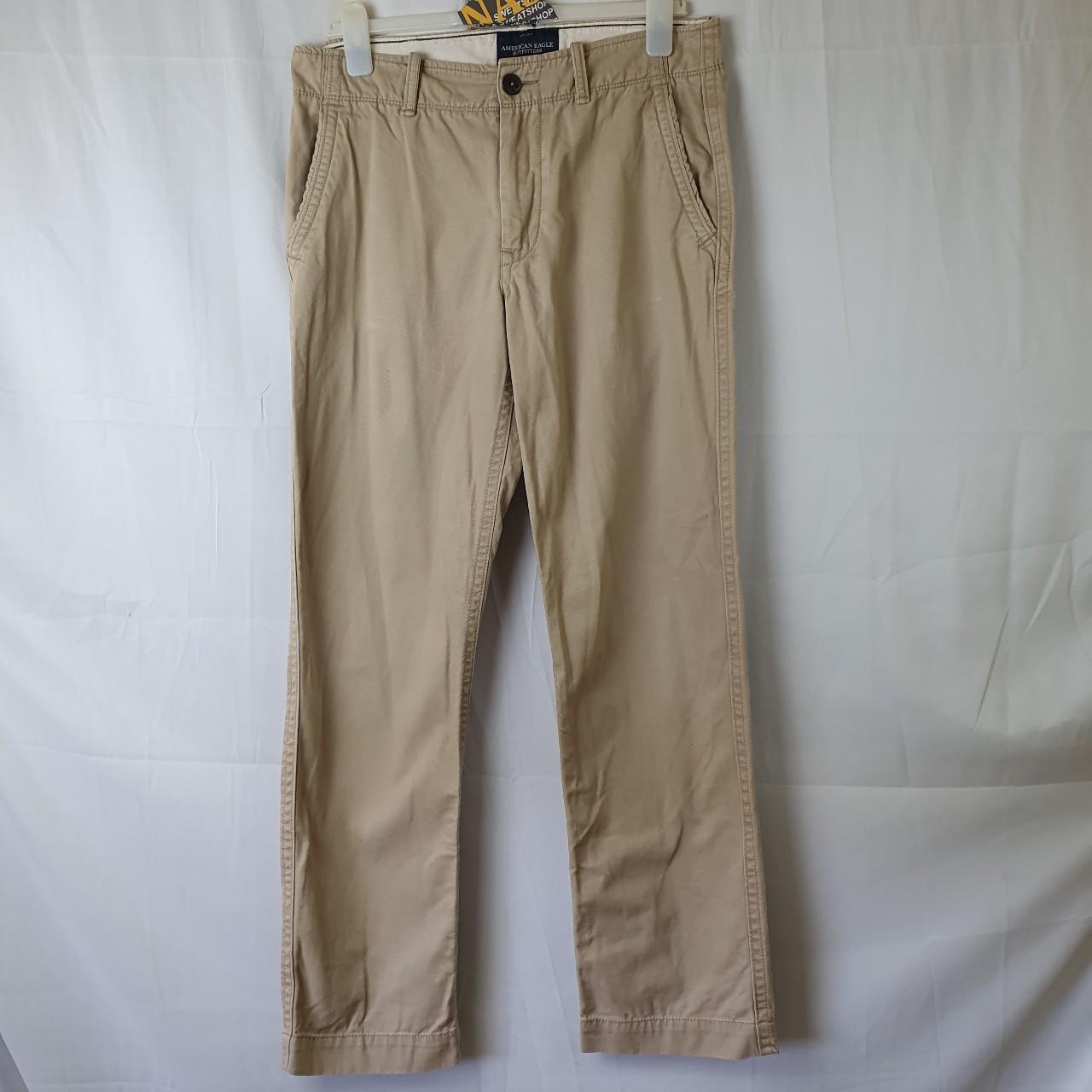 Beige American Eagle outfitters chinos Original... - Depop