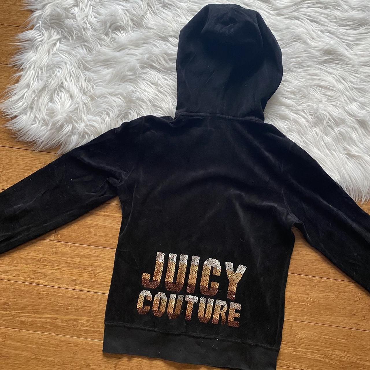 Juicy Tracksuit Jacket iconic vintage y2k black... - Depop
