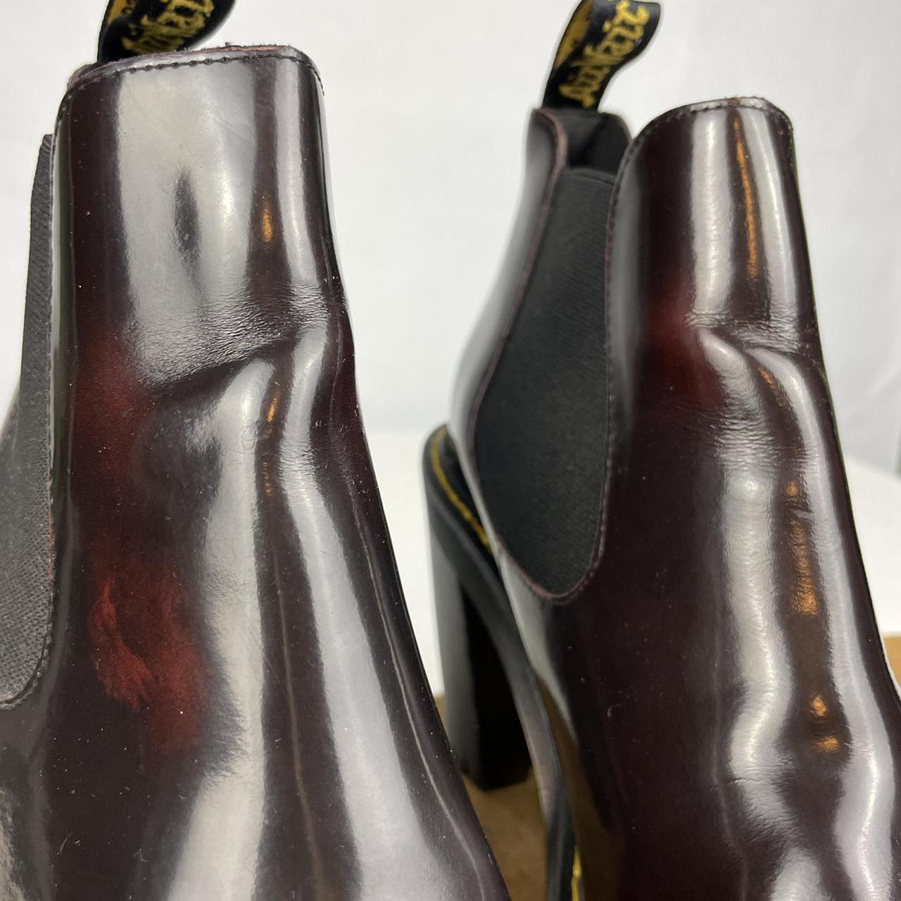 hurston dr martens cherry red