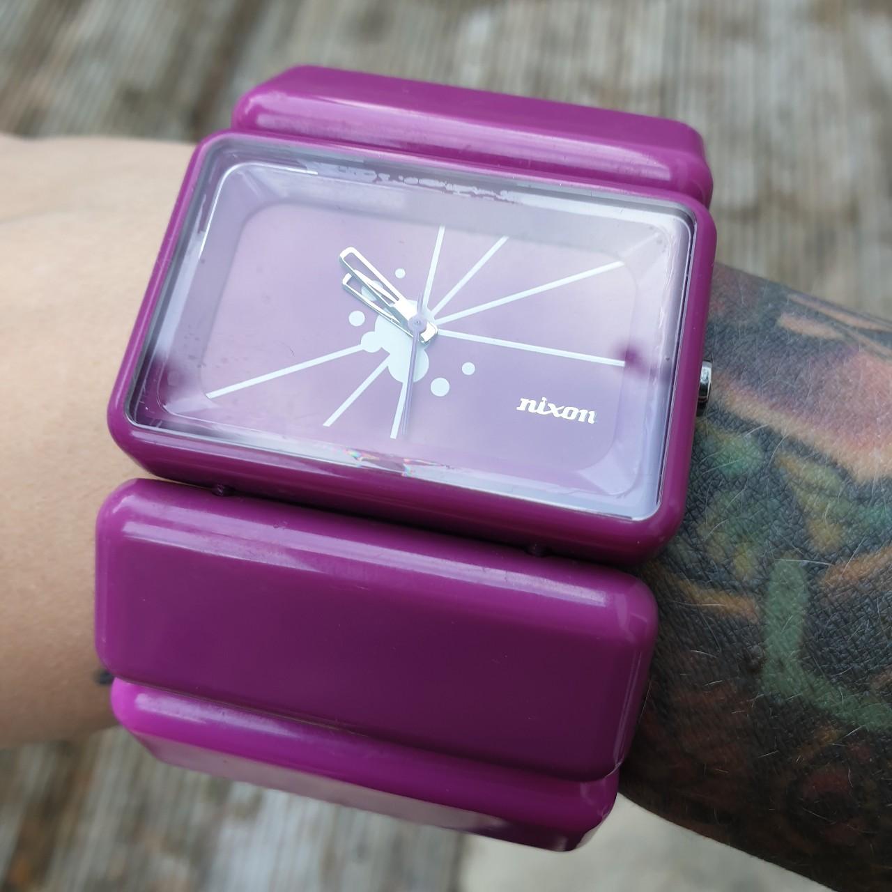 Nixon watch cheap purple