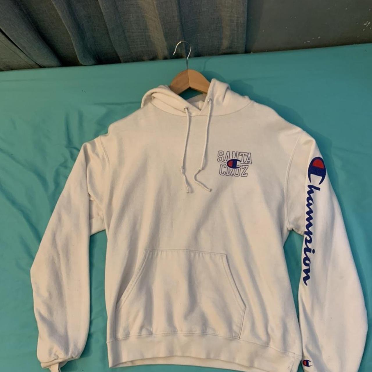 Santa Cruz Sleeved Champion Hoodie 25 Size Depop